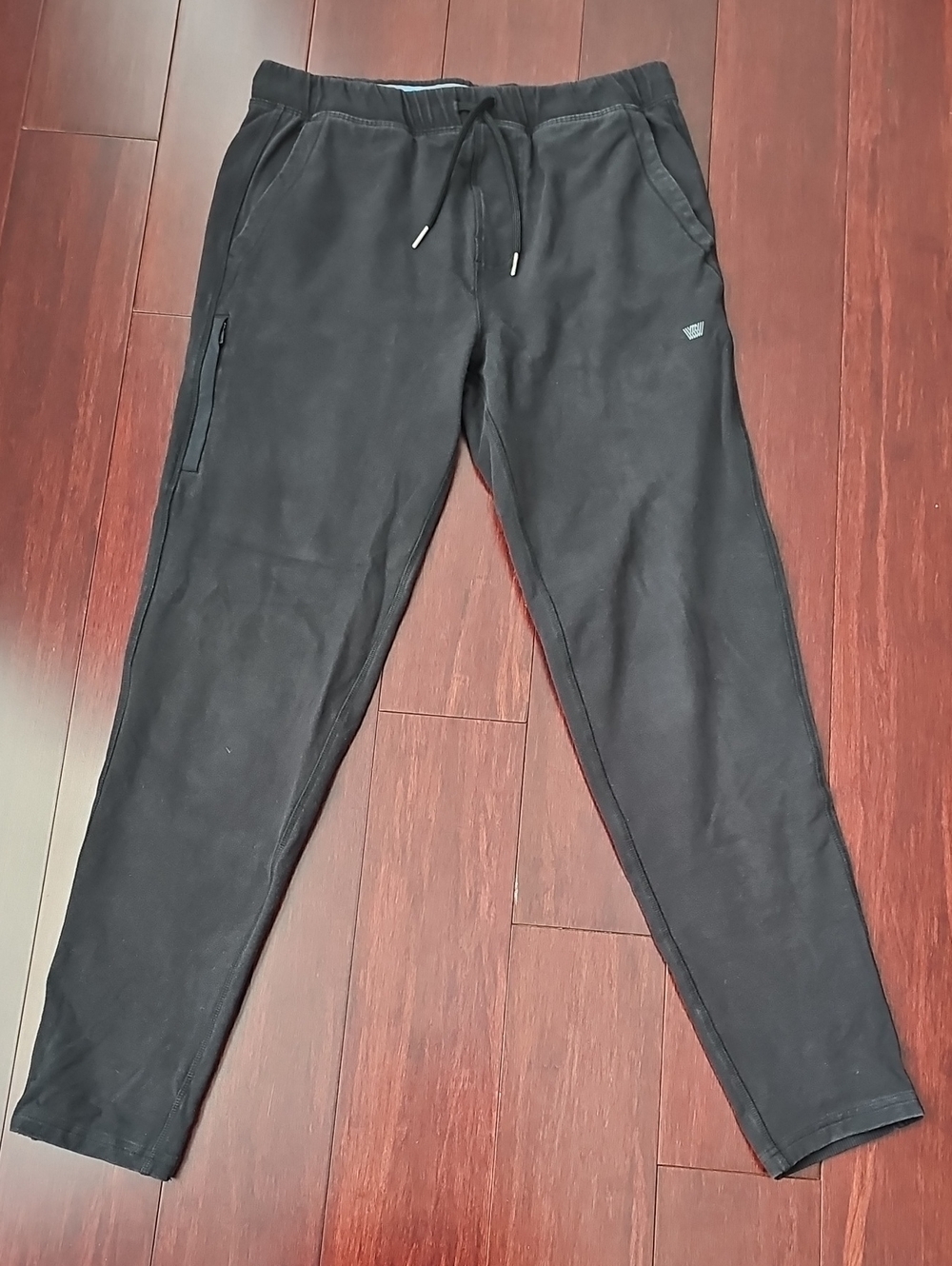 Mack Weldon Men's Black Drawstring Jogger Pants